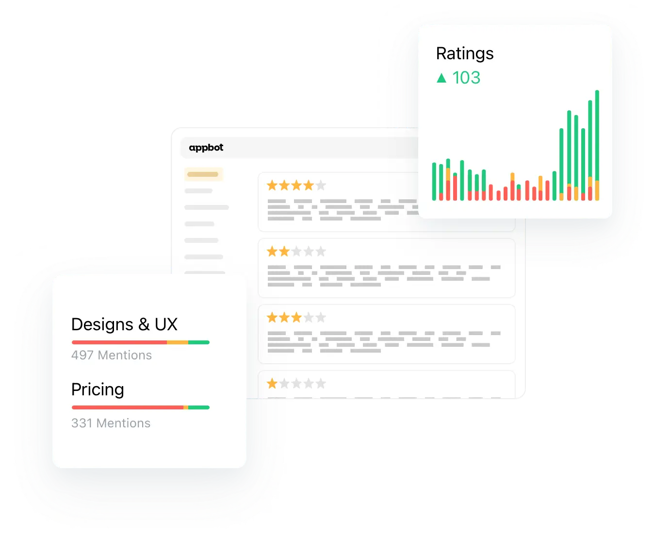 amazon review analyzer tool abstract illustration